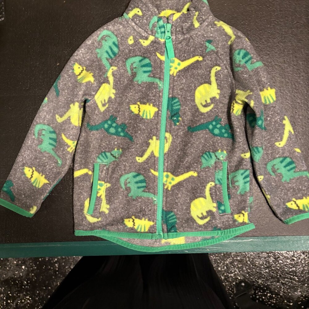 EUC Dinosaur Fleece Jacket (3T)